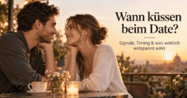 Wann küssen beim Date